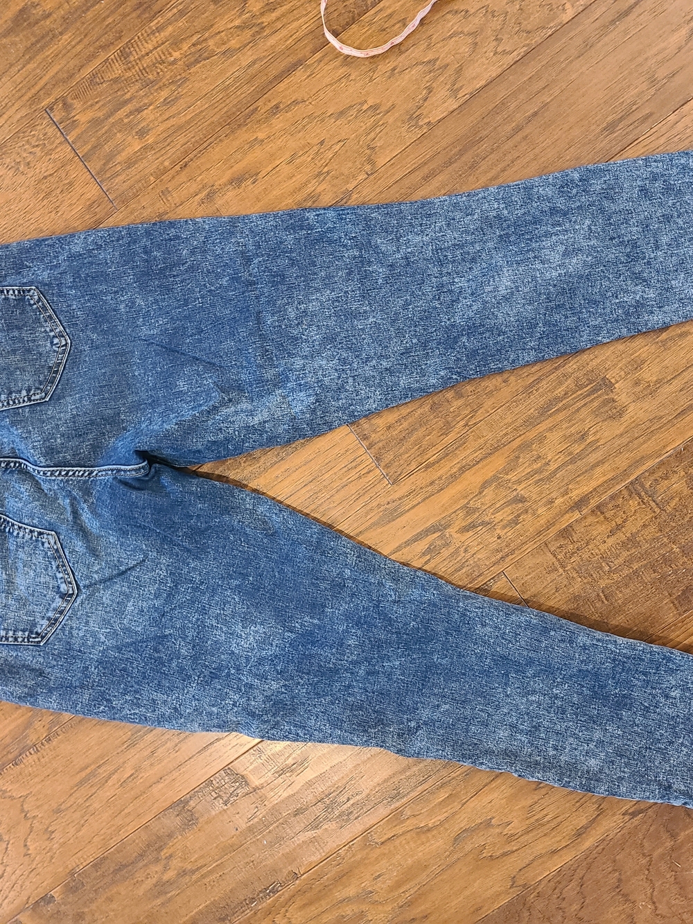 Banana Republic Acid Wash Blue Skinny Jeans